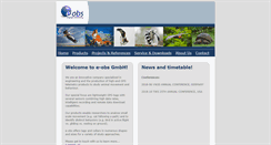 Desktop Screenshot of e-obs.de